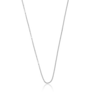 Collier Venezianer Weissgold 375, 1.1mm, 40cm