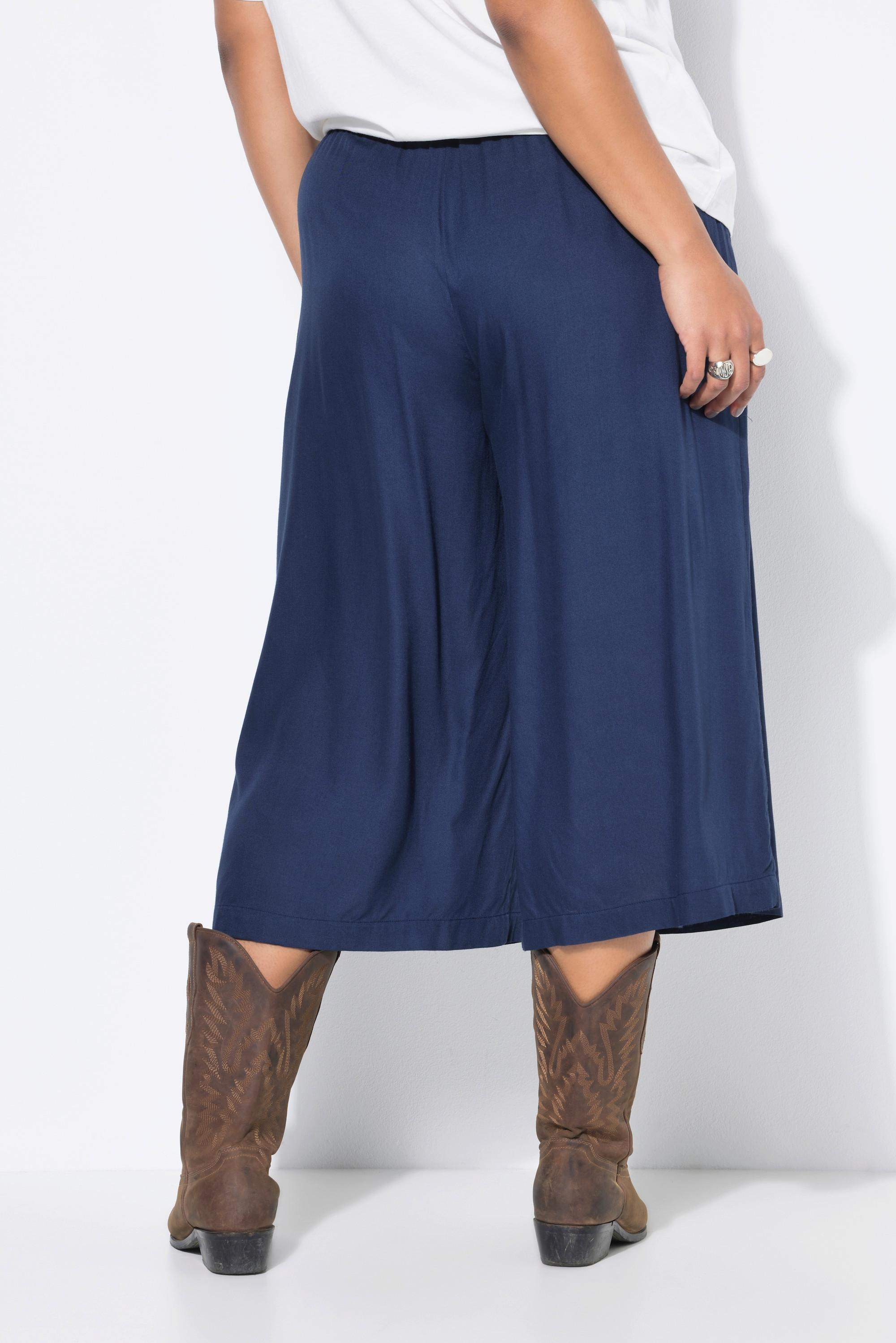 Studio Untold Jupe-culotte Wide Legs Taille Élastique  