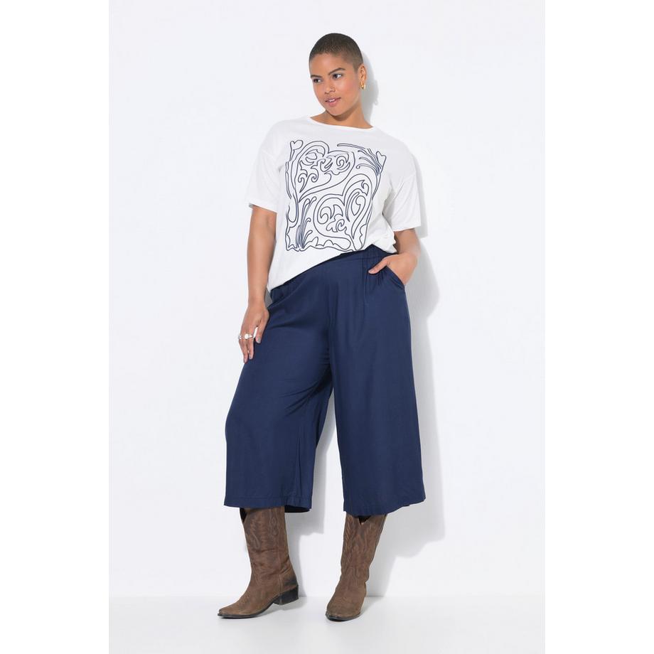 Studio Untold Culotte Wide Legs Elastikbund  