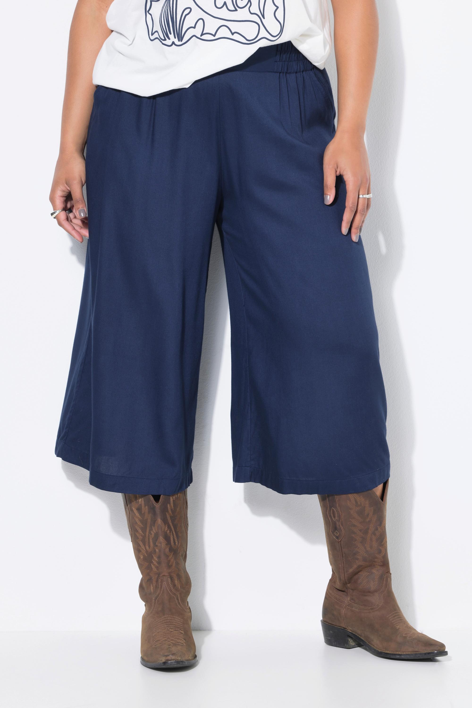 Studio Untold Jupe-culotte Wide Legs Taille Élastique  