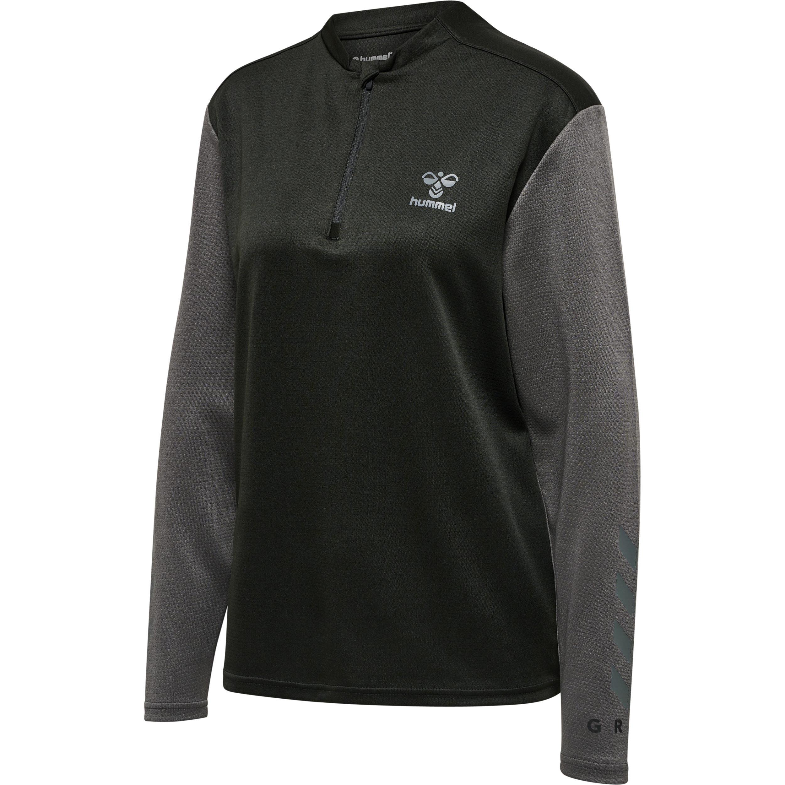 Hummel  felpa da 1/2 zip in polietere off-grid 