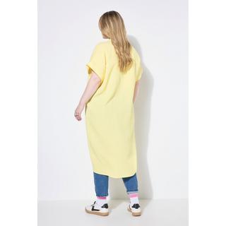 Studio Untold Longbluse Eggshape Musselin Halbarm  