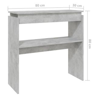 VidaXL Table console bois d'ingénierie  