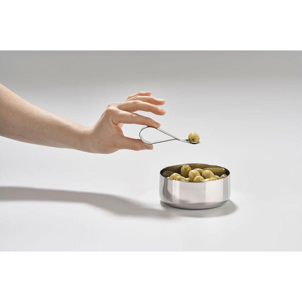 Zone Denmark Schale Rocks mit Löffel 1 Stück, Silber (0.85 cm, 200 l)  