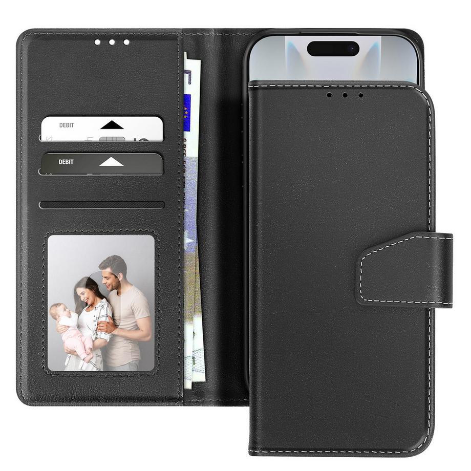 Avizar  Étui Portefeuille pour iPhone 17 en Cuir 