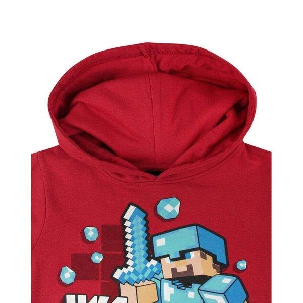 MINECRAFT  Sweat à capuche LIKE A BOSS 