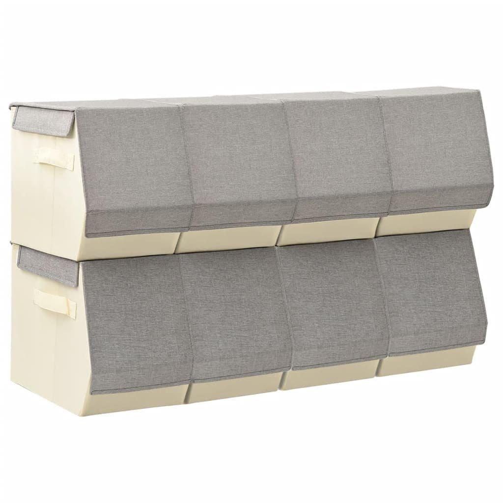 VidaXL Boîte de rangement tissu  