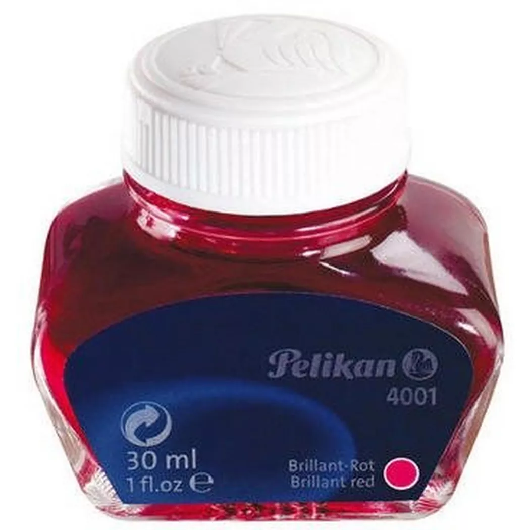 Pelikan -  Tinte 4001 301036 brillantrot