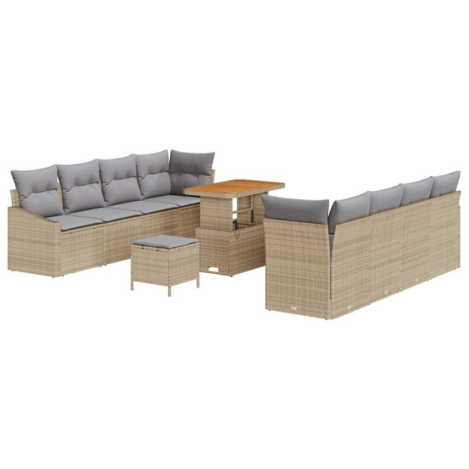 Set Divano da Giardino Polyrattan