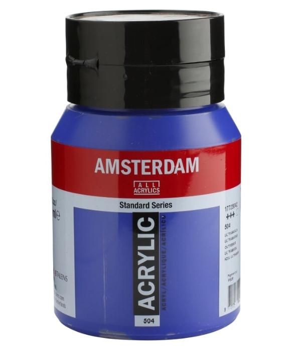 Royal Talens  Amsterdam Standard pittura 500 ml Blu Bottiglia 