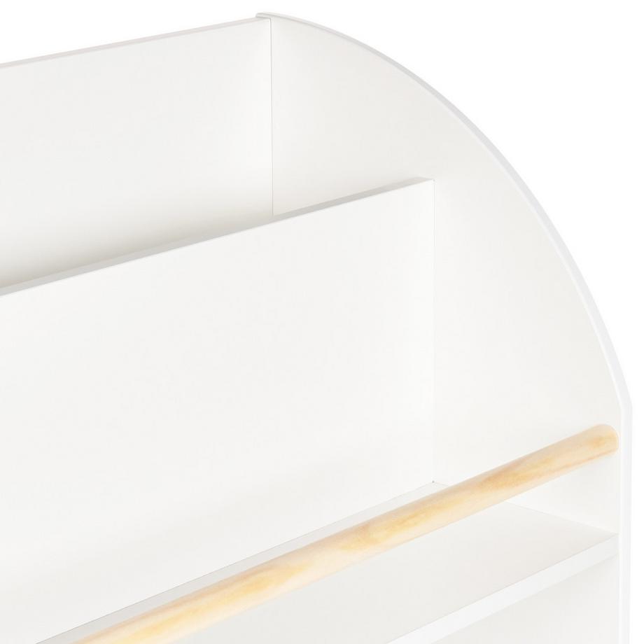 Beliani Bibliothèque 3 étagères en MDF  LILOET  