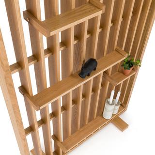 La Redoute Intérieurs Trennwandregal mit Eichenfurnier  