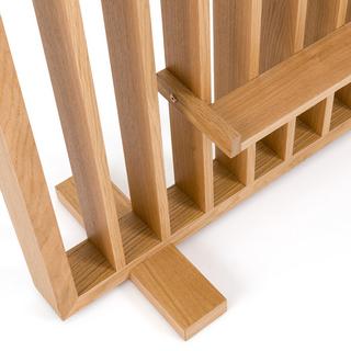 La Redoute Intérieurs Trennwandregal mit Eichenfurnier  