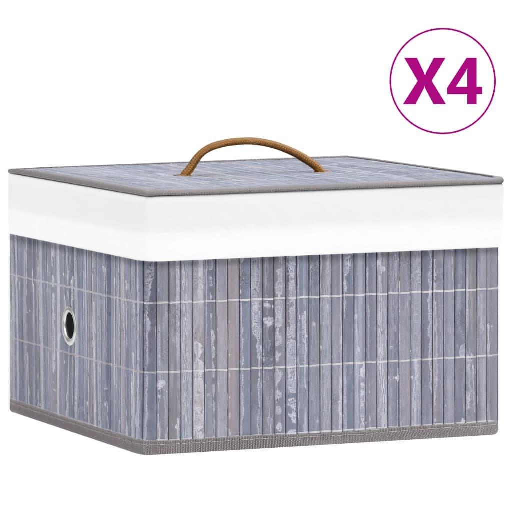 VidaXL Aufbewahrungsbox bambus  