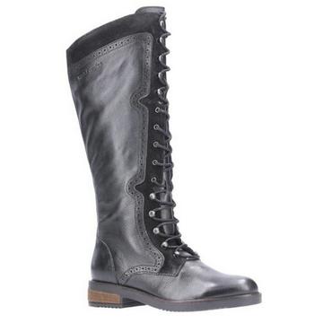 Rudy Lace Up Long Leather Boot