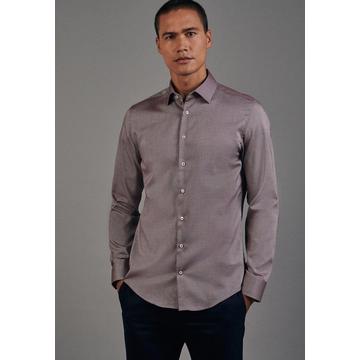 Business Hemd Slim Fit Langarm Uni