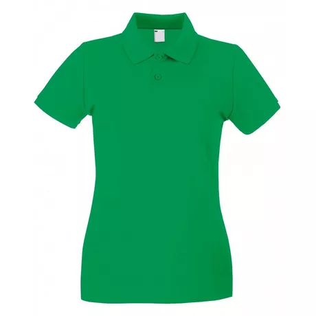 Universal Textiles  PoloShirt, figurbetont, kurzärmlig Grün