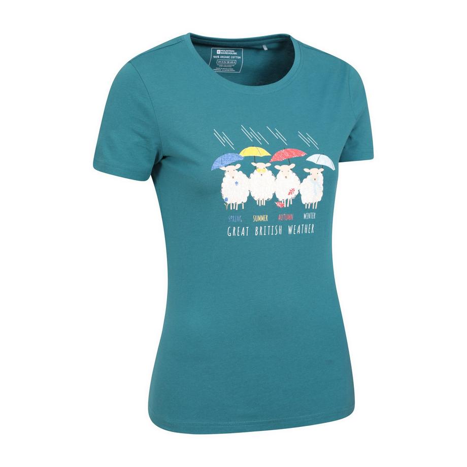 Mountain Warehouse Great British Weather T-Shirt  