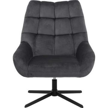 Fauteuil relax Ilan gris foncé