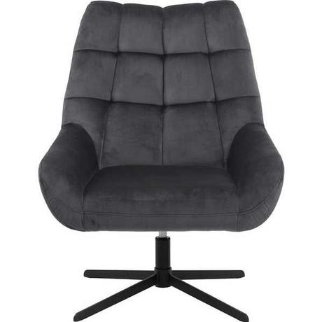 mutoni Fauteuil relax Ilan gris foncé  