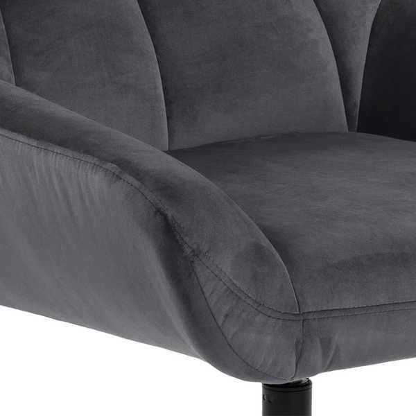 mutoni Fauteuil relax Ilan gris foncé  