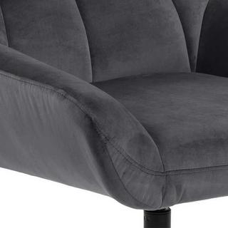 mutoni Fauteuil relax Ilan gris foncé  