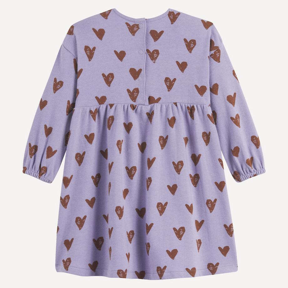 La Redoute Collections  Kleid aus Molton mit langen Ärmeln 