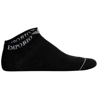 EMPORIO ARMANI Extended Logo Sneaker Socken 6er Pack  