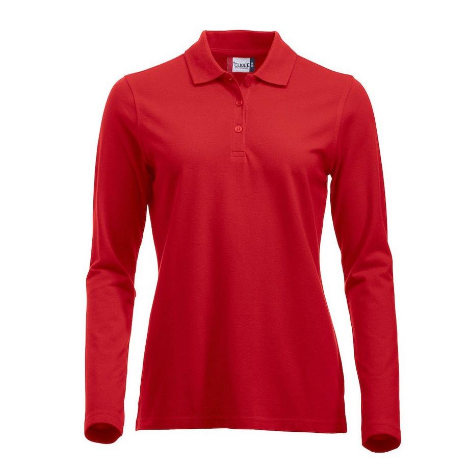 Clique Classic Marion Langarm Poloshirt  