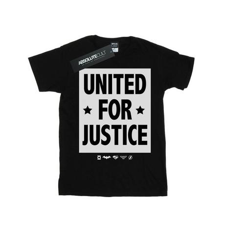 DC COMICS  Tshirt JUSTICE LEAGUE UNITED FOR JUSTICE 