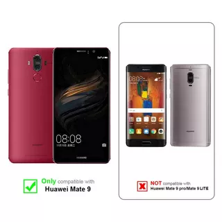 Cadorabo  Hülle für Huawei MATE 9 Hard Case in Metall Optik 