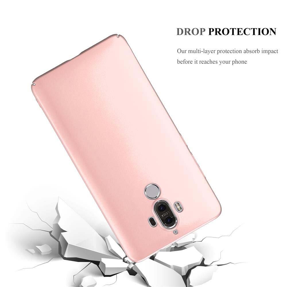 Cadorabo  Hülle für Huawei MATE 9 Hard Case in Metall Optik 