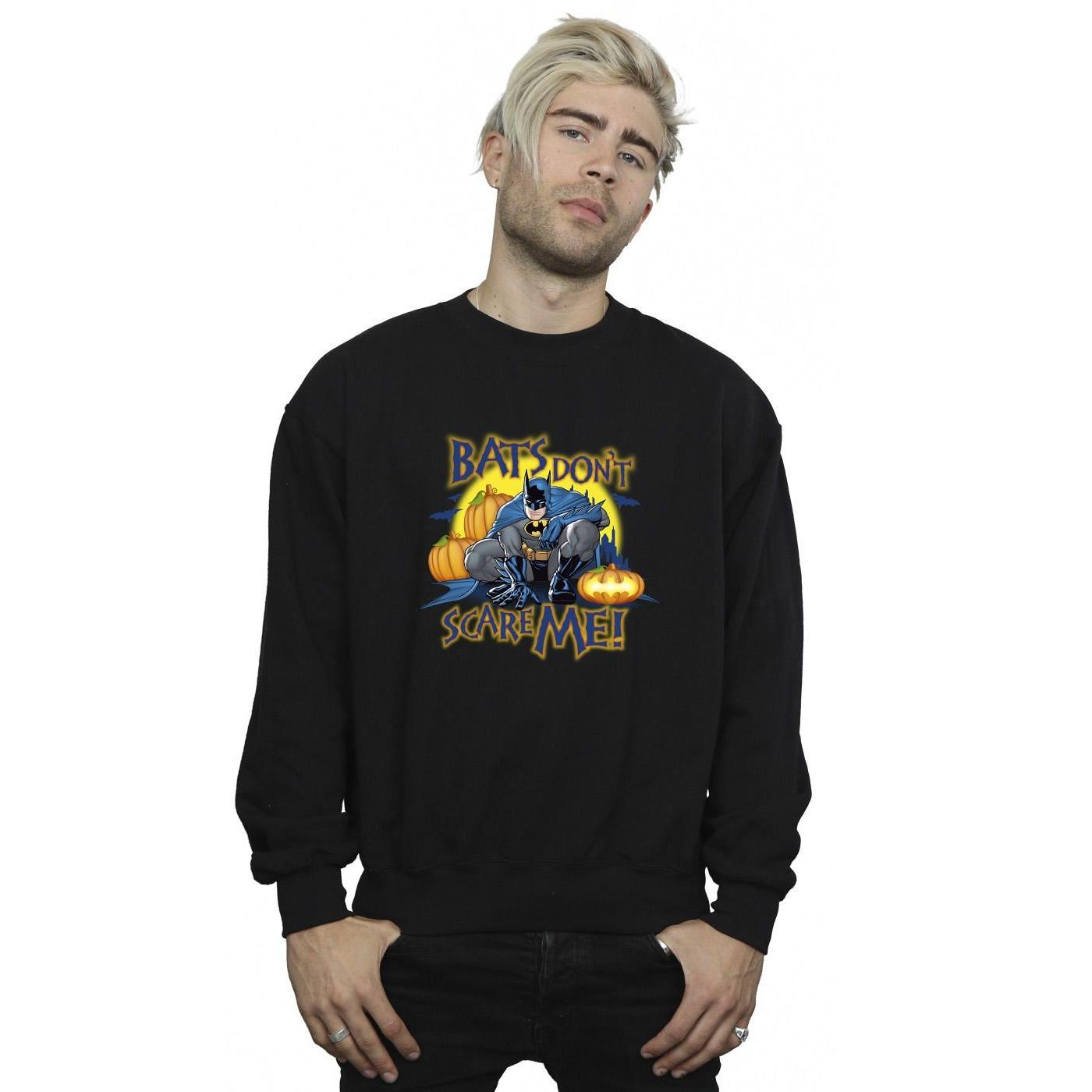 DC COMICS  Bats Don't Scare Me Sweatshirt 