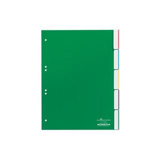 DURABLE DURABLE Register grün A4 6220/05 5-teilig, blanko  