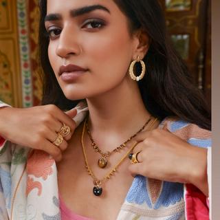 Steinkult  Halskette mit Anhänger "Tiger" mit Tigerauge 