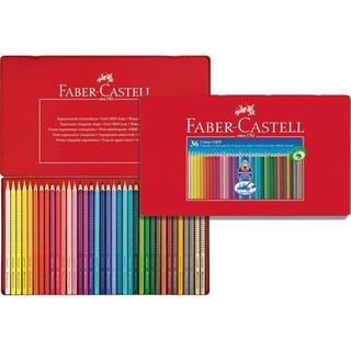 Faber-Castell Colour Grip Buntstifte 2001 in Metalletui (36Teile)  