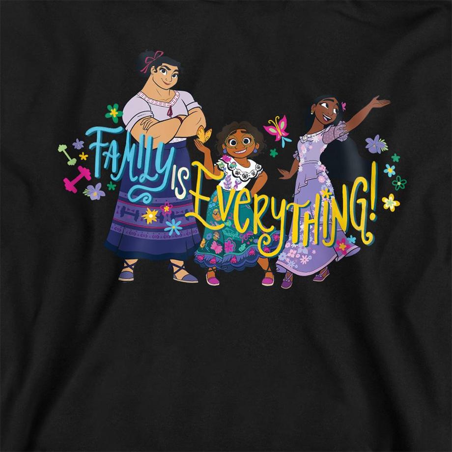 Encanto  Family Is Everything Felpa Con Cappuccio Mirabel Isabela Luisa 