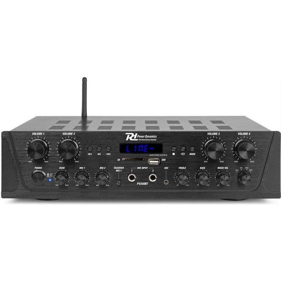 Power Dynamics  PV240BT 4-Kanal Verstärker, 4x100W 