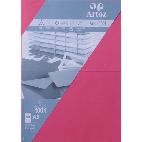 Artoz ARTOZ Karten 1001 A5, 5 Blatt  