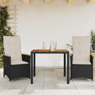 VidaXL Bistro set poly-rattan  