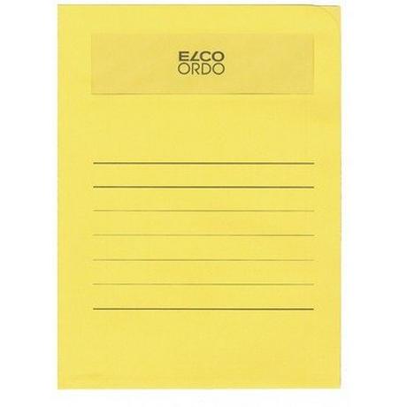 elco ELCO Sichthülle Ordo volumino A4 29465.72 gelb 50 Stück  