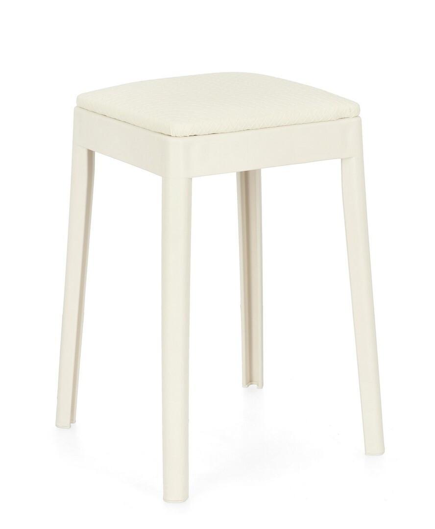 mutoni Tabouret Scooby blanc  