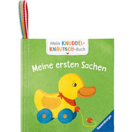 Mein Knuddel-Knautsch-Buch: Meine ersten Sachen; weiches Stoffbuch, waschbares Badebuch, Babyspielzeug ab 6 Monate Teichmann, Meike (Illustrationen) Gebundene Ausgabe 