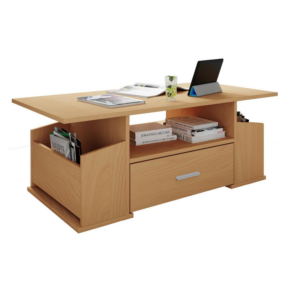 VCM Table d'appoint en bois  Junata  