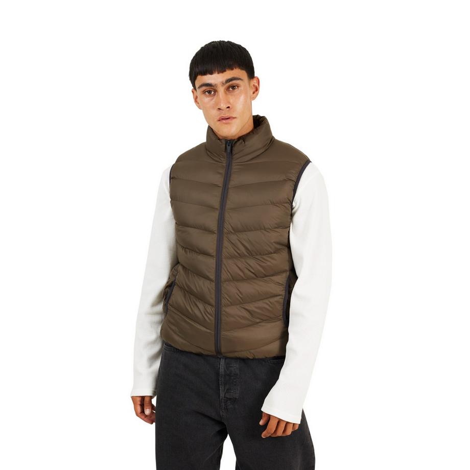 Gilet Chevron Trapuntato Imbottita