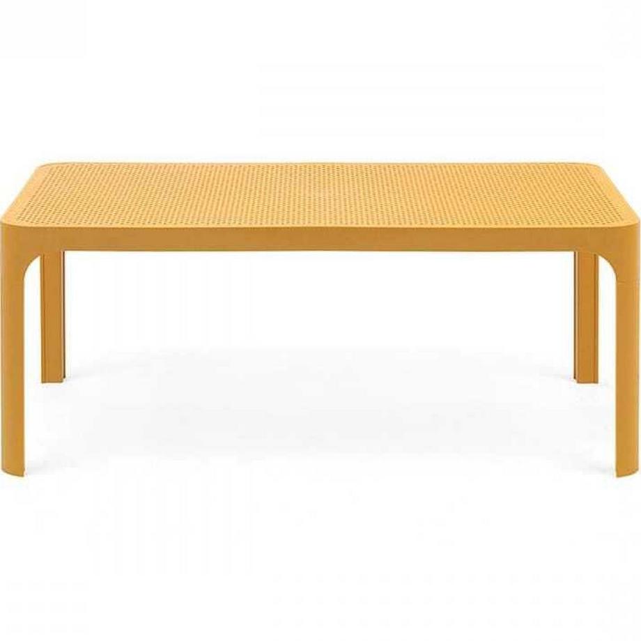 Garten-Beistelltisch Net gelb 100x60