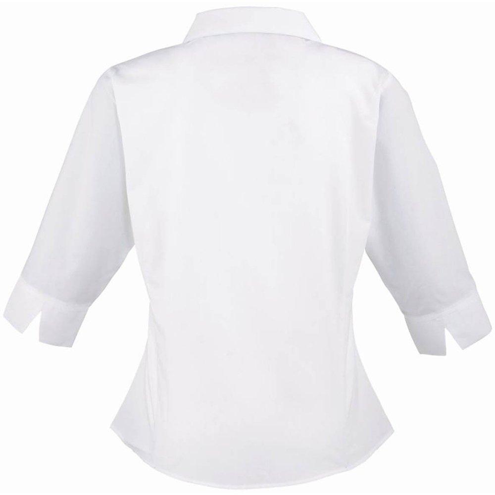 PREMIER  Popeline Bluse Arbeitshemd, 3/4 Arm 