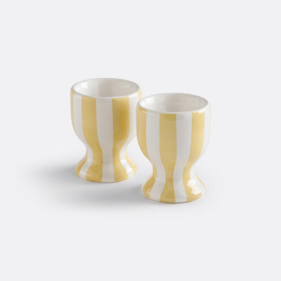 Lot de 2 coquetiers en dolomite