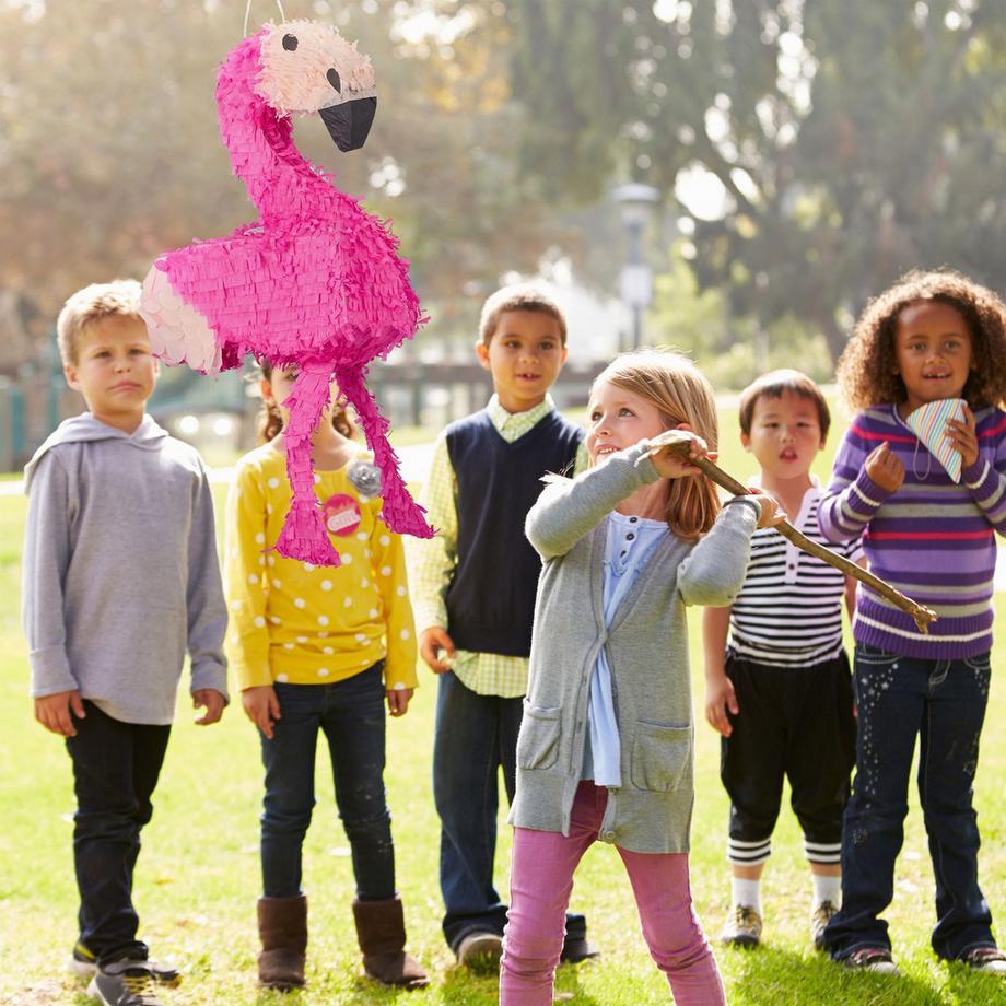 B2X  Pinata flamant rose 