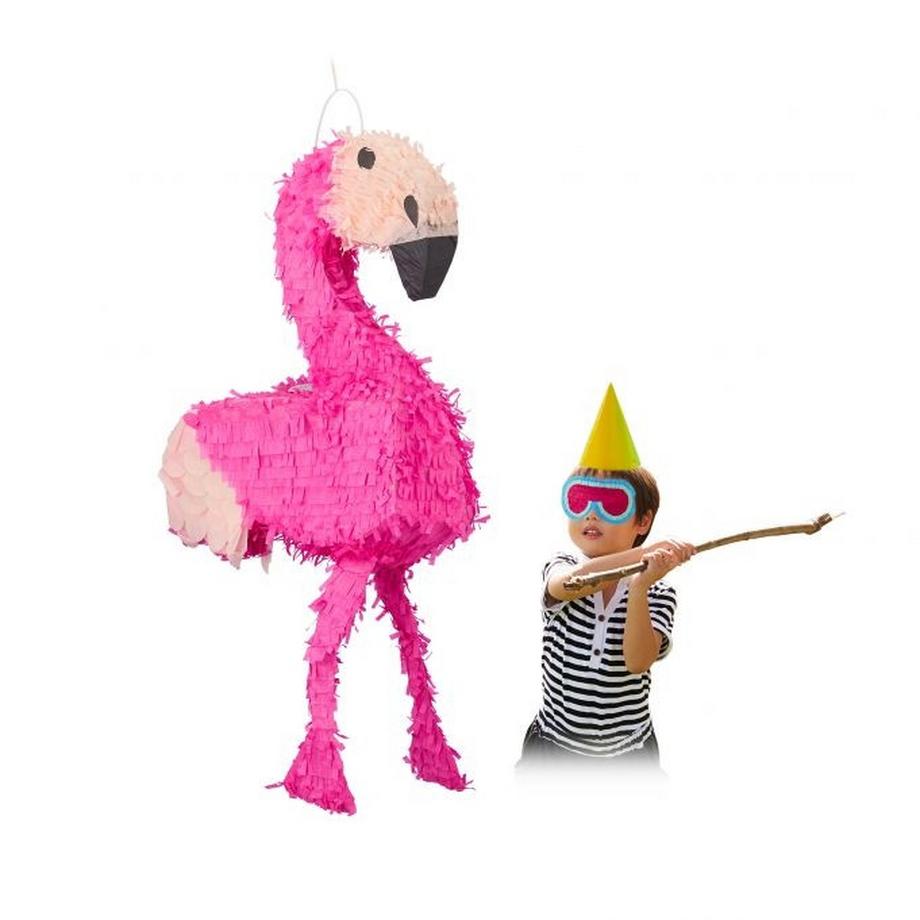 B2X  Pinata flamant rose 